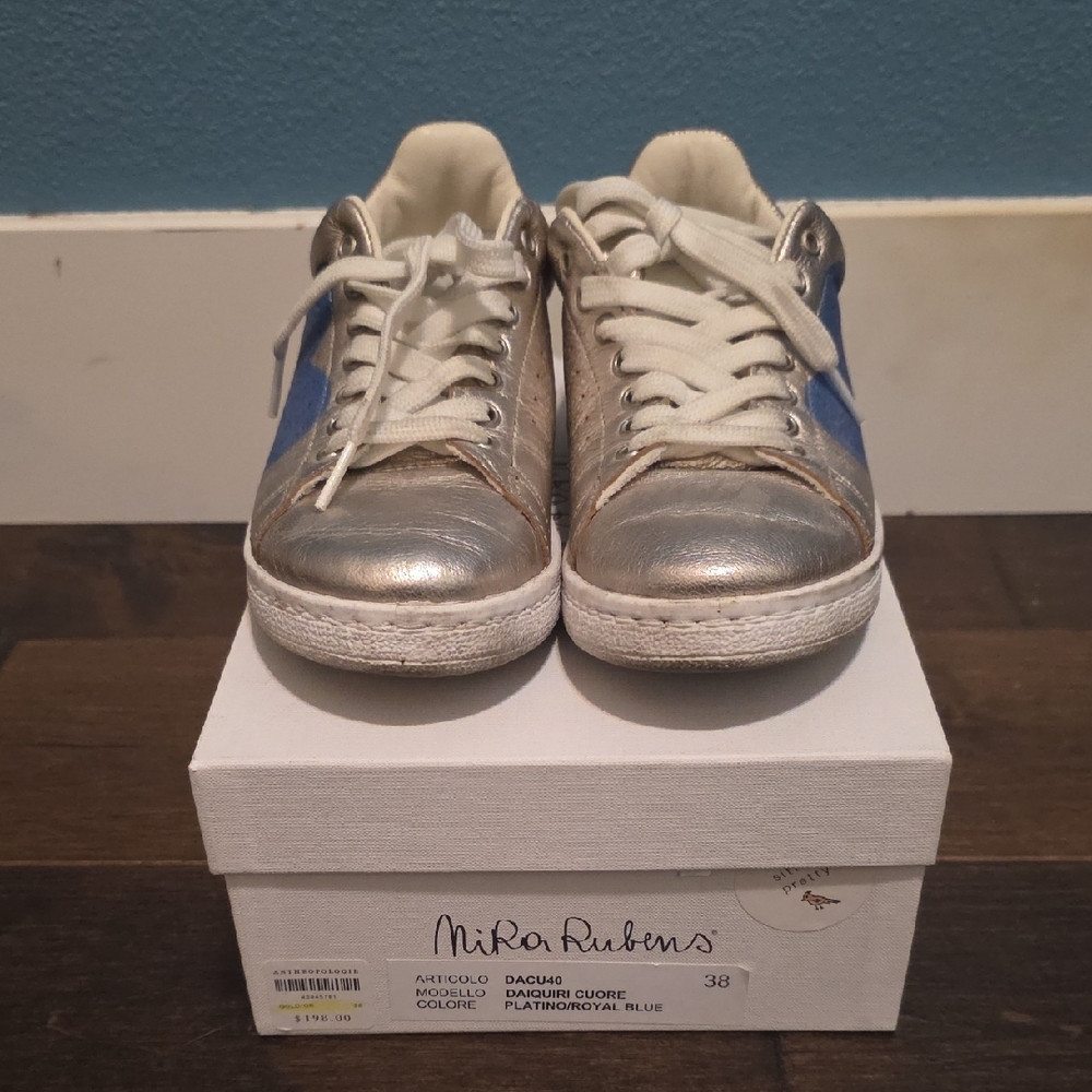 Nira Rubens Platino/Royal Blue Women's Sneakers